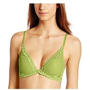 Natori Feathers Contour Plunge Bra